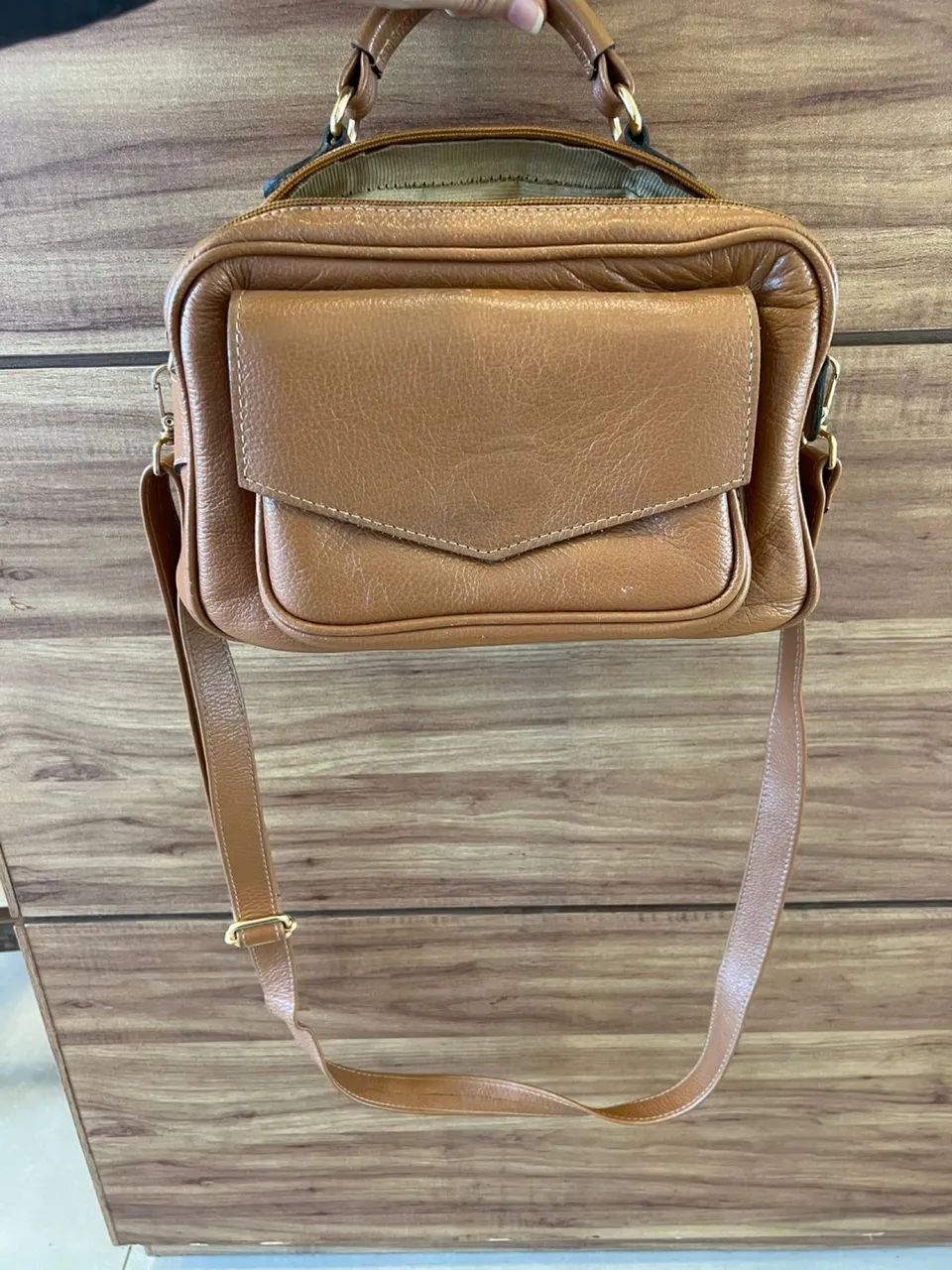Bolsa em couro - Foto 3