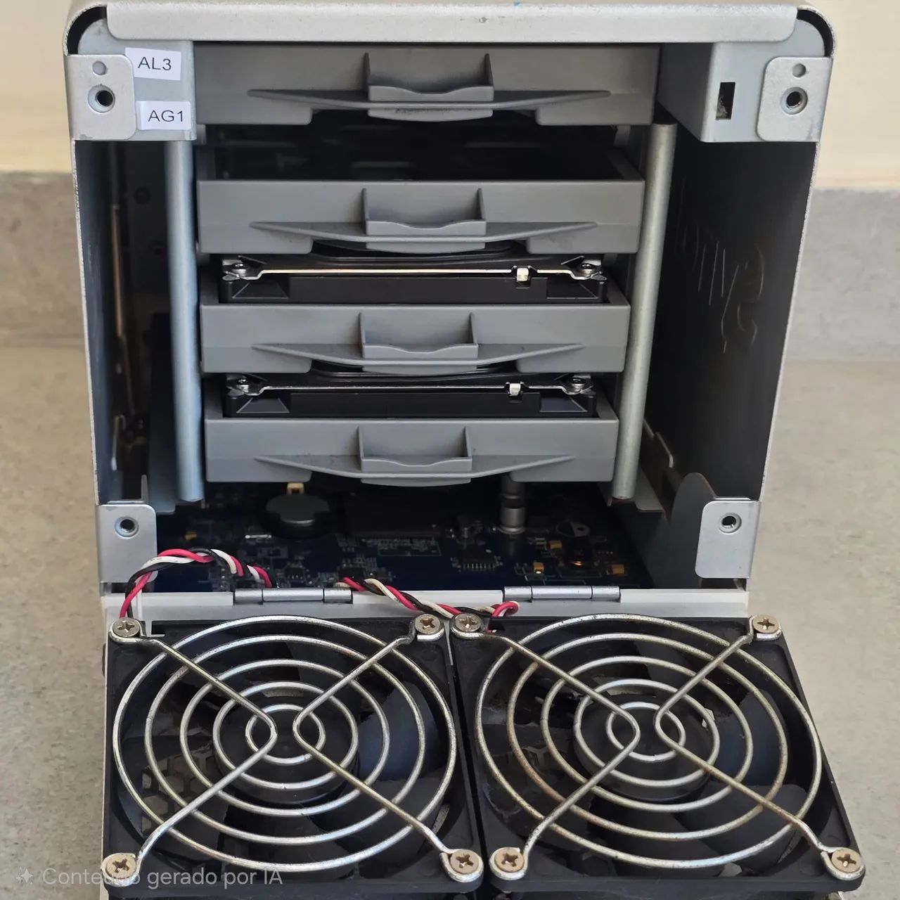 NAS Synology DiskStation DS413 9Tb (3x HD Seagate 3Tb) - Foto 3