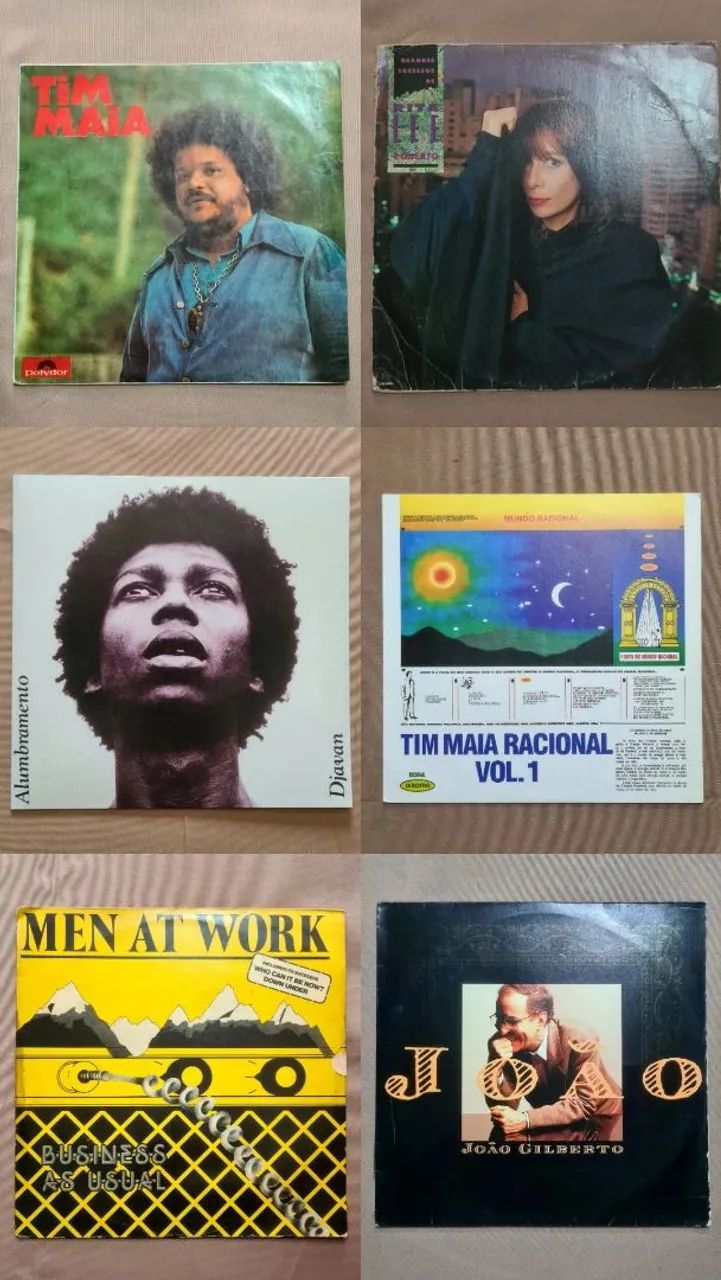 Venda de discos de vinil