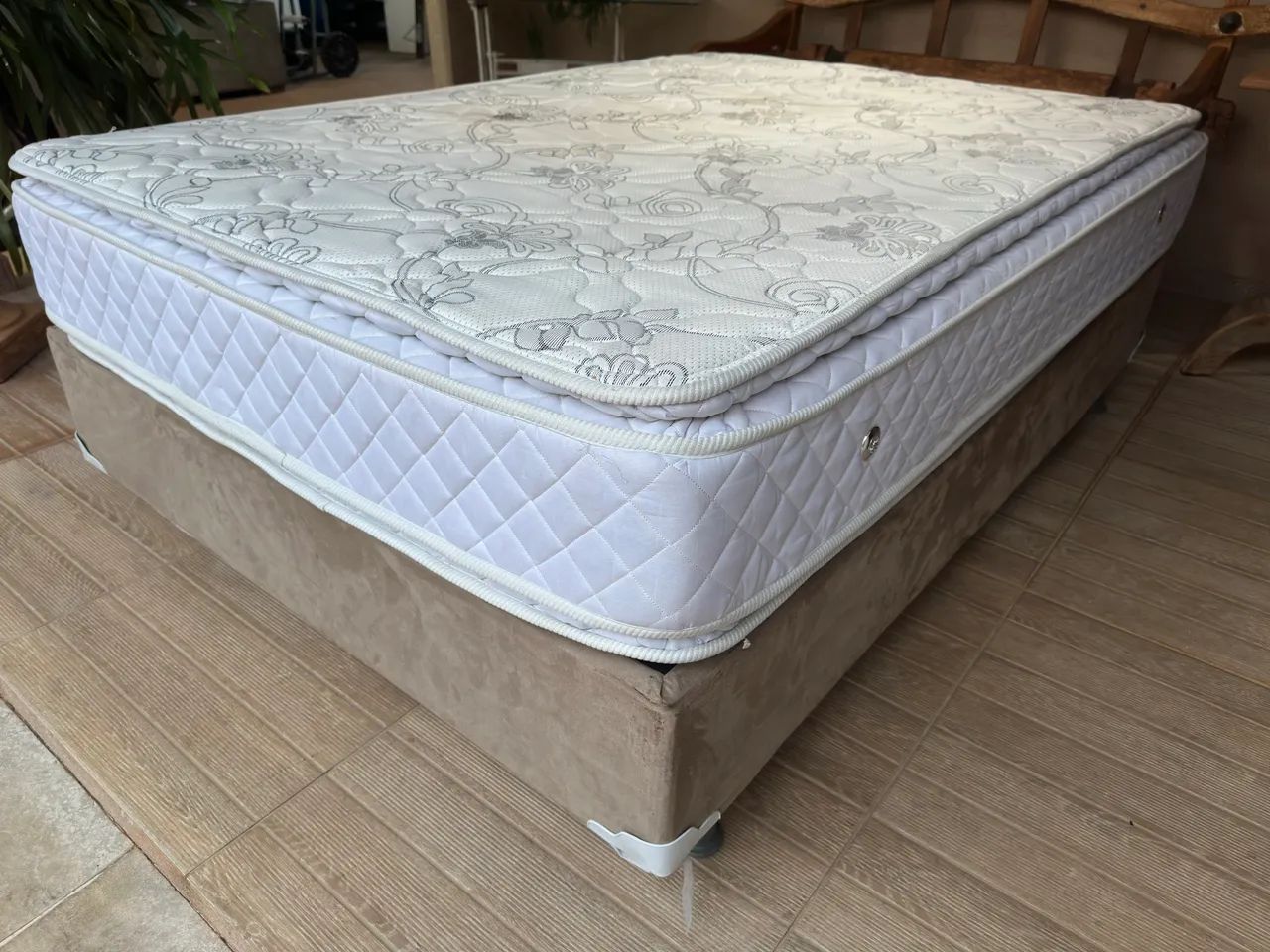 Cama Box Casal  Molas Ensacadas Individuais   - Foto 4