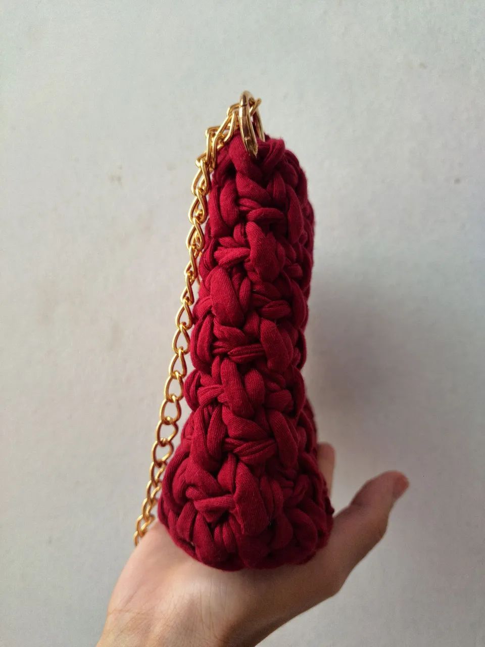 Bolsa crochê pequena - Foto 2
