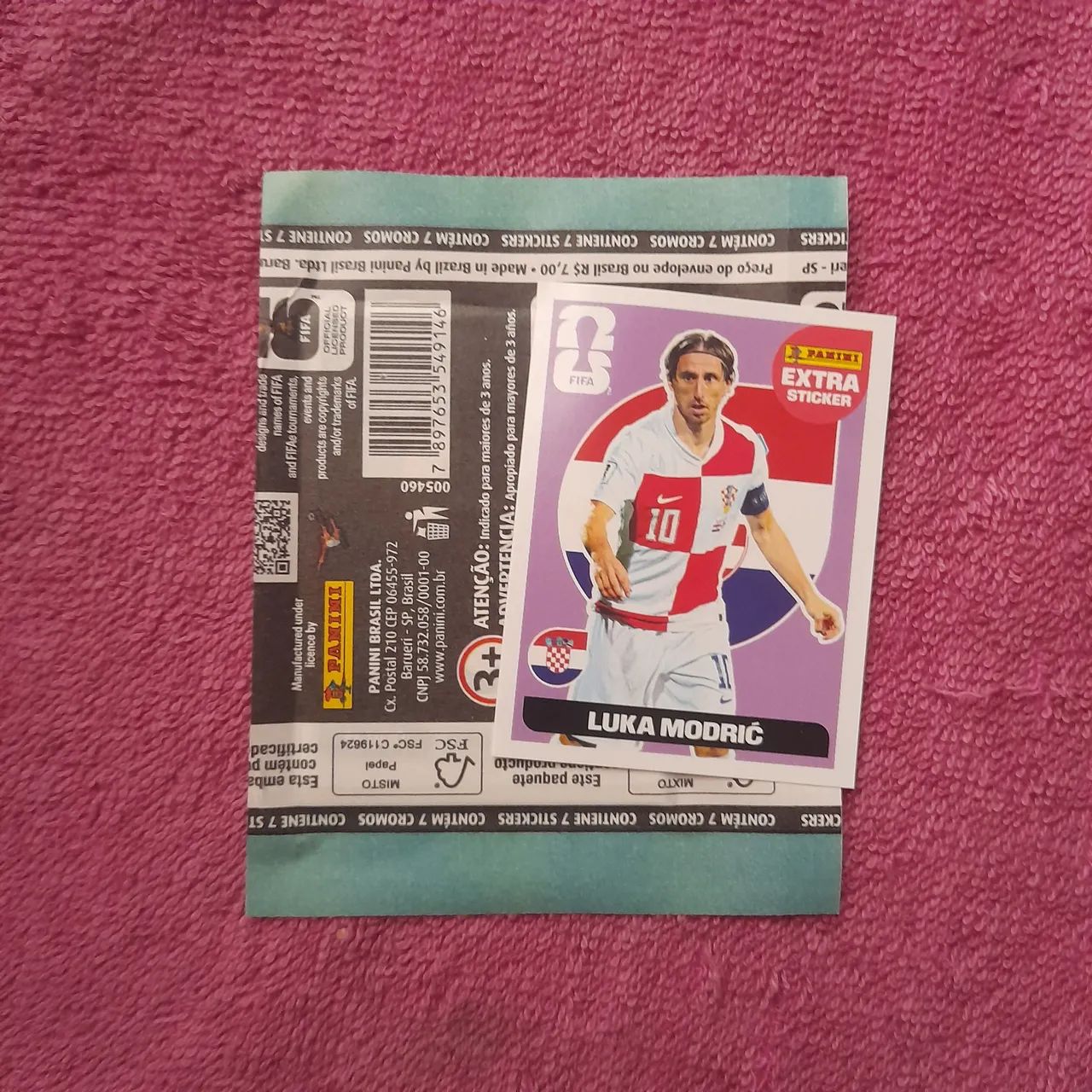Pacotinho copa 2026 + extra MODRIC - Foto 3