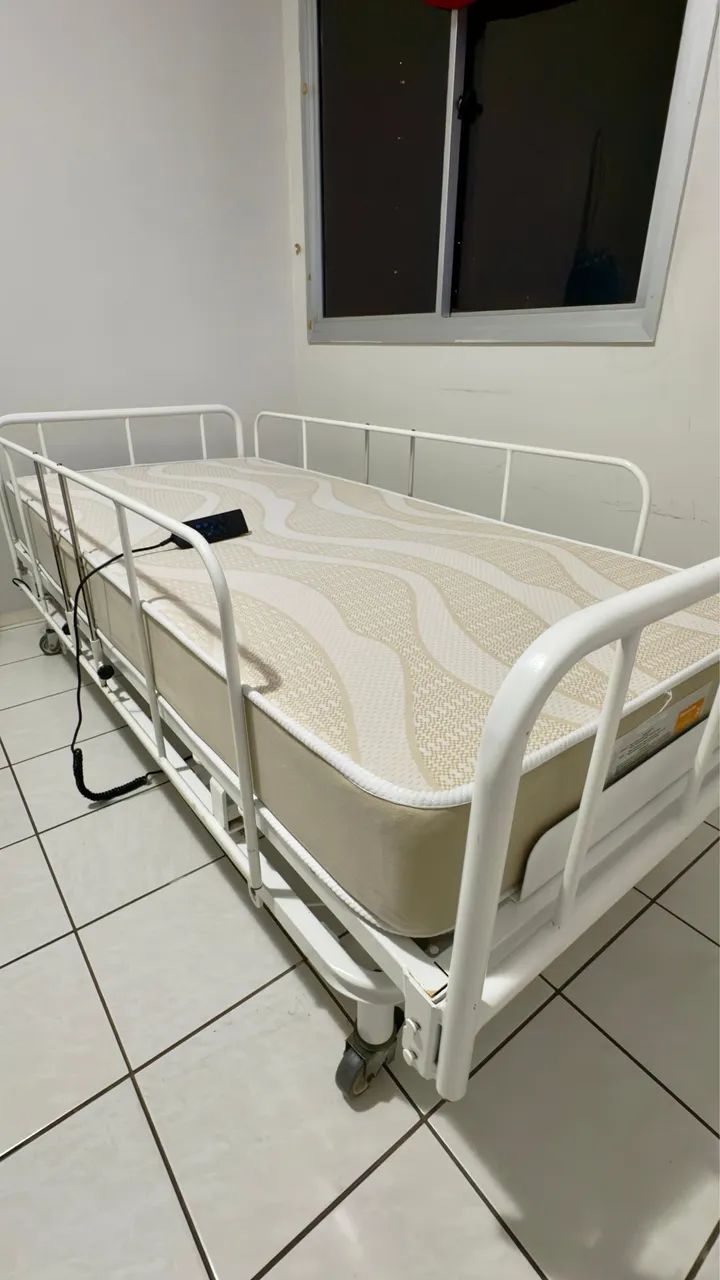 CAMA MOTORIZADA COM COLCHÃO 