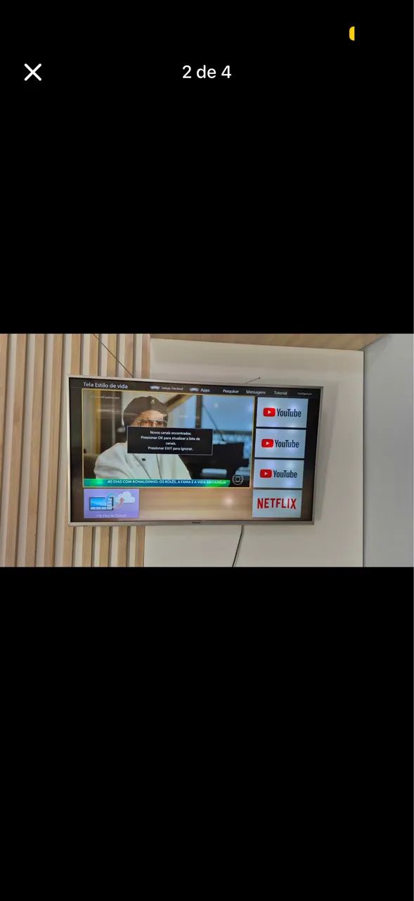 TV Panasonic Smart LED 50" - TC-50AS700B - Foto 3