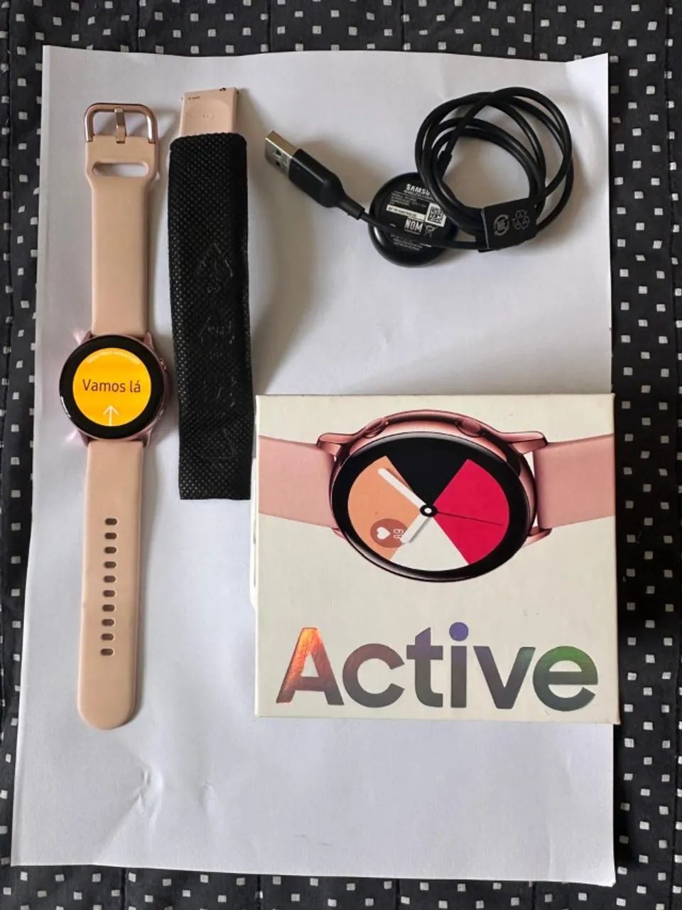 SAMSUNG GALAXY WATCH ACTIVE - Modelo SM-R500 - Foto 4