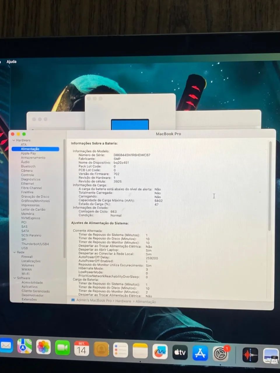 MacBook Pro A1707 i7 16GB 2TB SSD | GPU Dedicada | Bateria Normal | Sem Defeitos - Foto 5