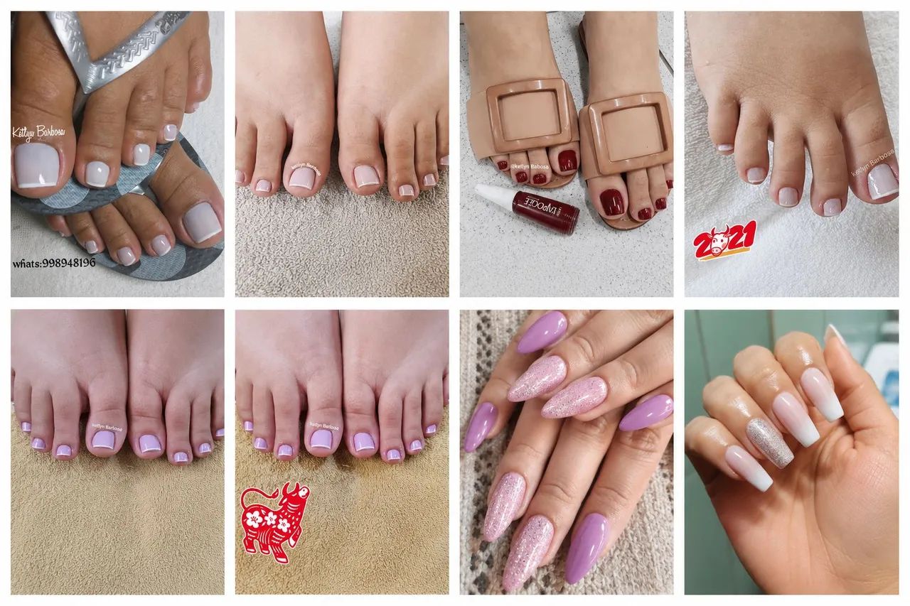 Manicure e pedicure a domicílio 