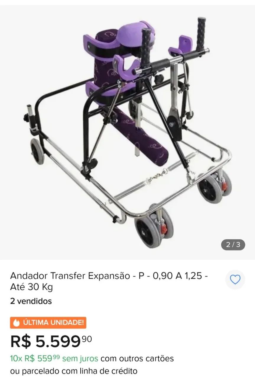 Andador Transfer 