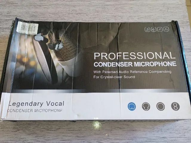 Microphone Profissional Condenser