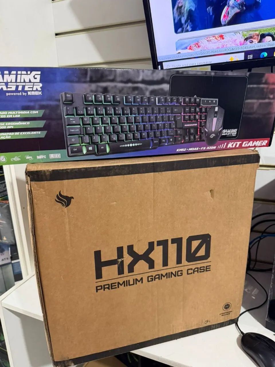 Pc Gamer AQUÁRIUM GEFORCE 8GB Novo Lacrado na Caixa  - Foto 5