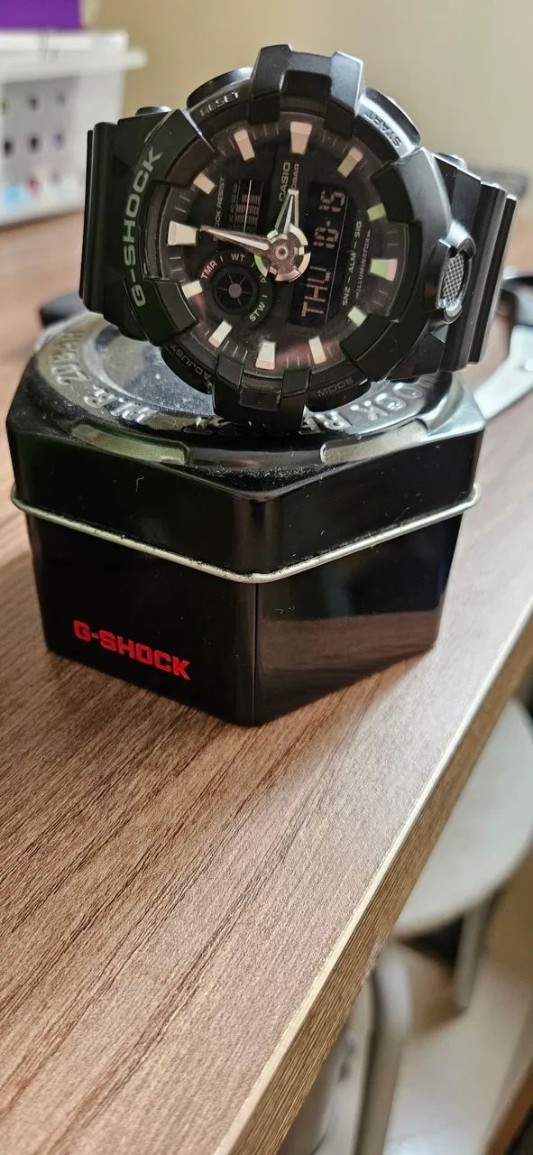 Vendo Casio G-Shock preto original com caixa - Foto 2