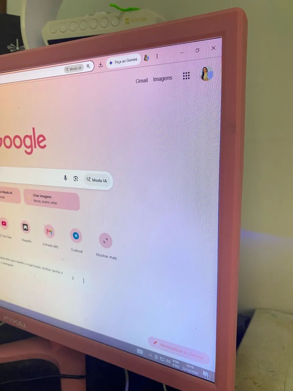 Vendo monitor 21?5 polegadas - Foto 3