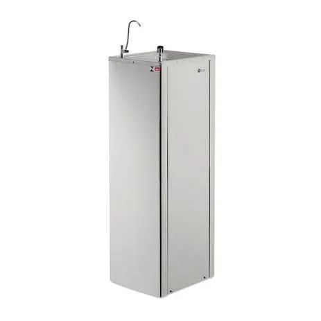 Bebedouro de coluna inox para locais de grande circulação 