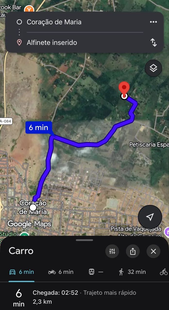 TERRENO PLANO COM 4.356m² A 5 MIN DO CENTRO - CAMBOTA - CORAÇÃO DE MARIA - Foto 3