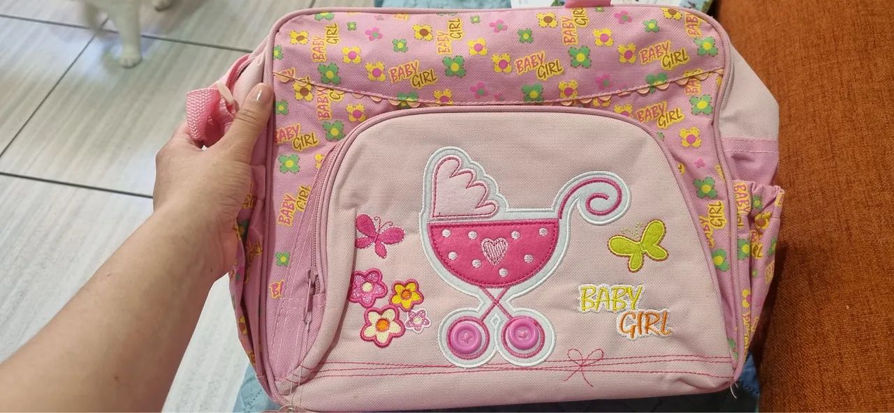 Bolsa bebê mala maternidade menina - Foto 3