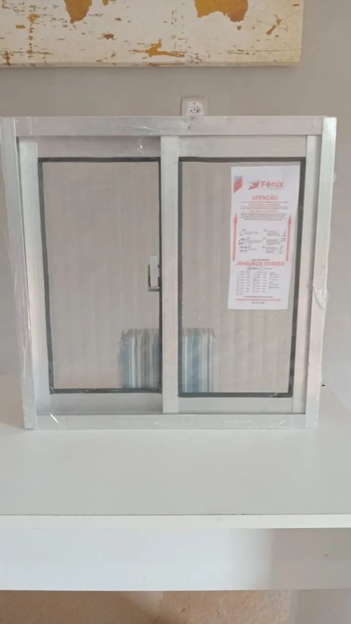JANELA DE BANHEIRO 40X40 + GRADE DE PROTEÇÃO DE 50X50 CONJUNTO COMPLETO PROMOÇÃO  - Foto 5