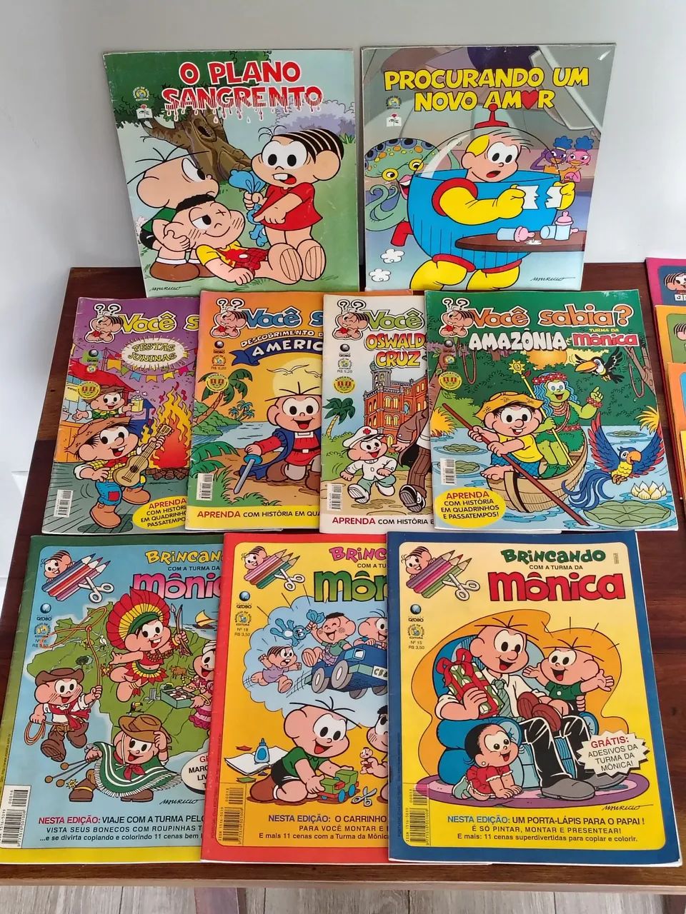 Pacote Turma da Mônica (14 edições raras) - Livros e revistas