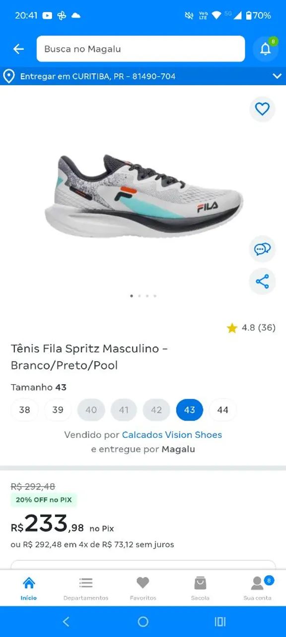 Tênis fila masculino 43 150,00 - Foto 5
