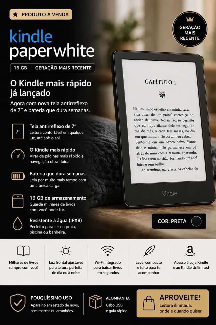 Kindle Paperwhite 2026 - Foto 4