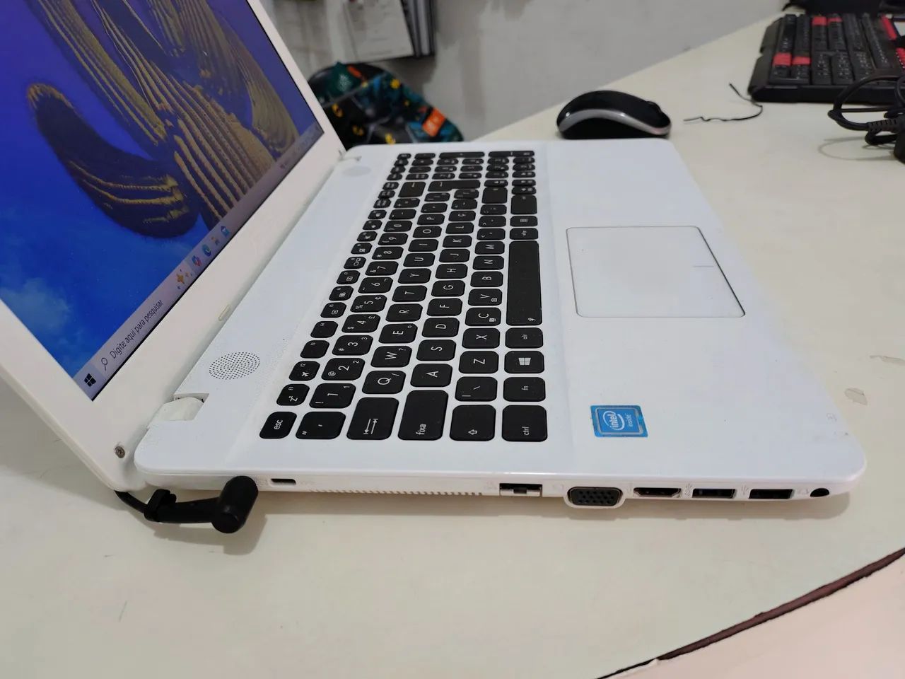 Notebook Asus Dual Core 4 GB RAM 120 GB SSD Tela 15.6 polegadas  - Foto 4