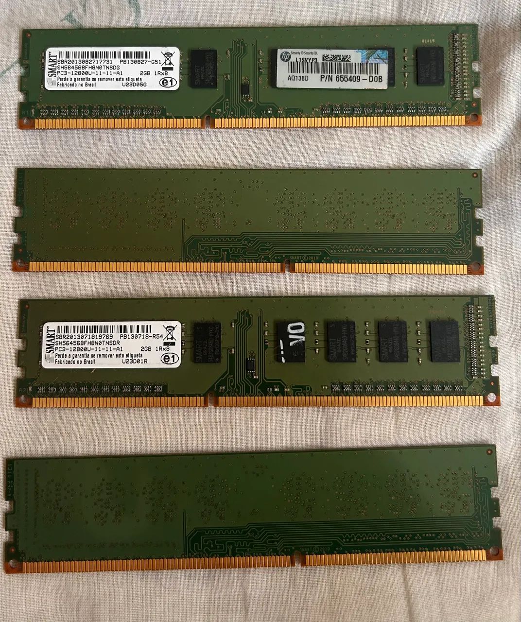 Memoria 2gb Ddr3 1600 mhz Smart Pc3-12800u Desktop