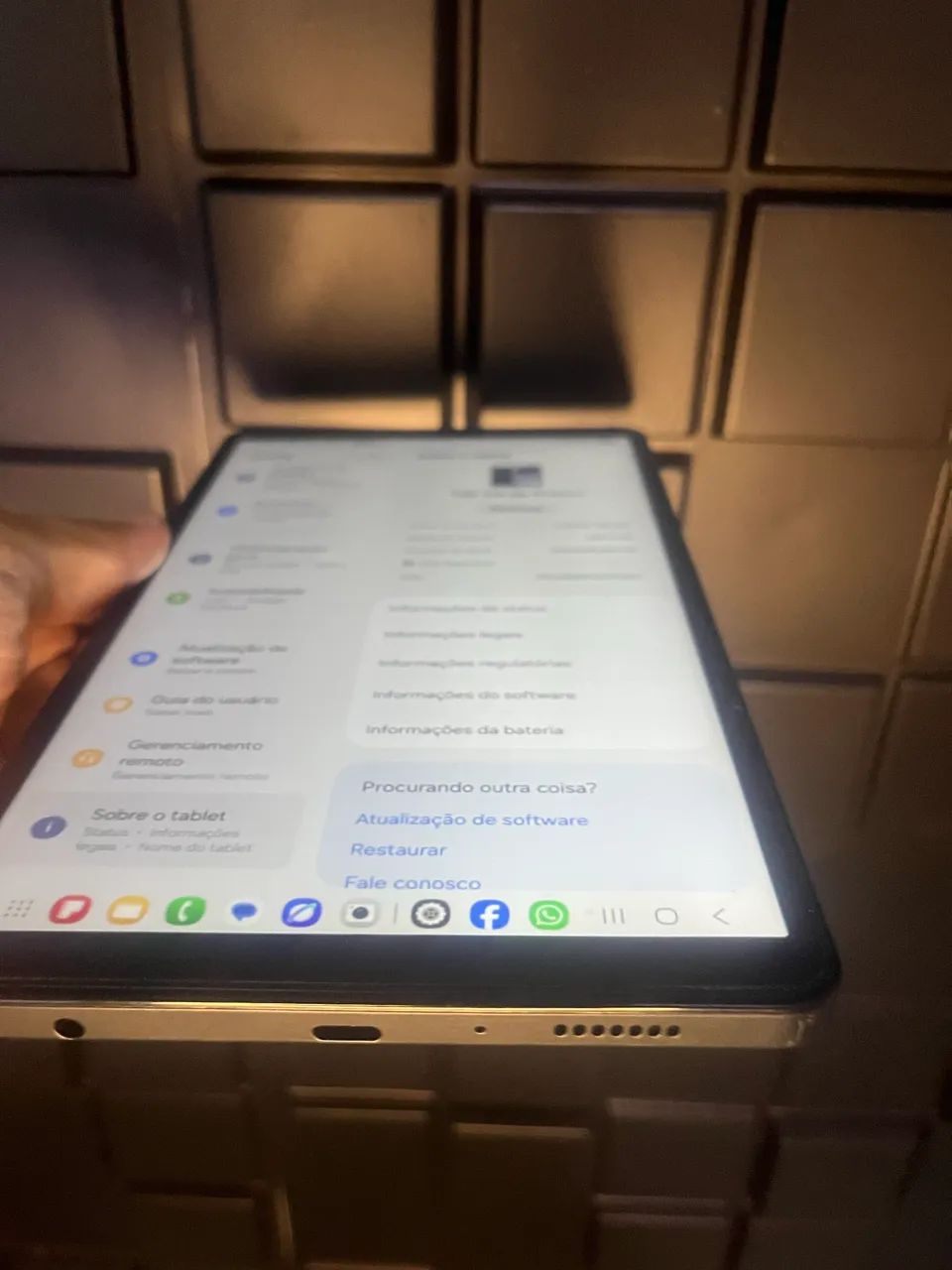 Tablet A9 Samsung Compeleto - Foto 3