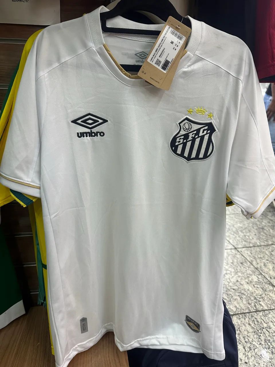 Camiseta santos branco 2026/27