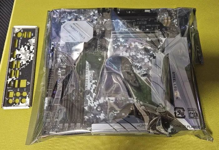 Placa-Mãe ASRock B450M Steel Legend AM4 - Funcionando Perfeitamente - Foto 3