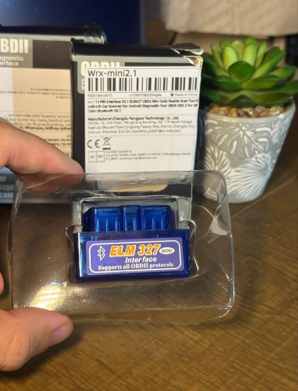 SCANNER AUTOMOTIVO OBD2 BLUETOOTH