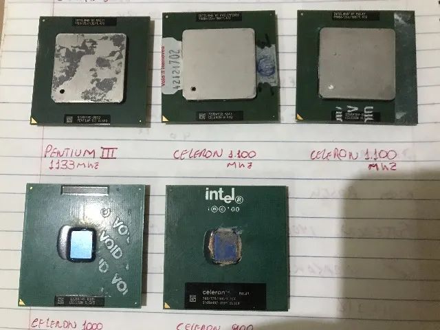 Cpu Intel Pentium III e Celeron