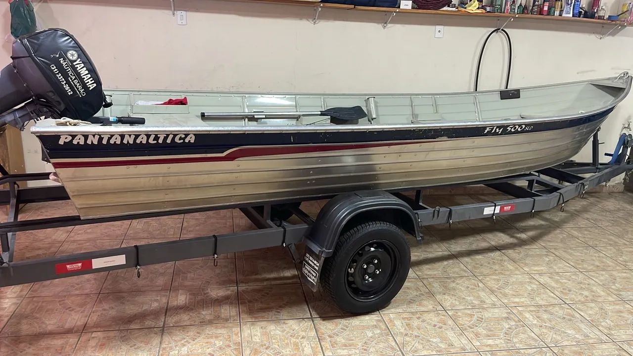Vendo conjunto: barco, motor e carretinha. - Foto 3