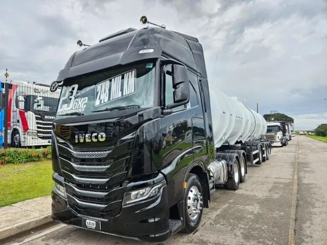 Iveco S-way 480 6x2 Ano 23 Baixo KM Carreta Tanque 4 Eixo GOTTI Ano 25 Multisetas bottom  