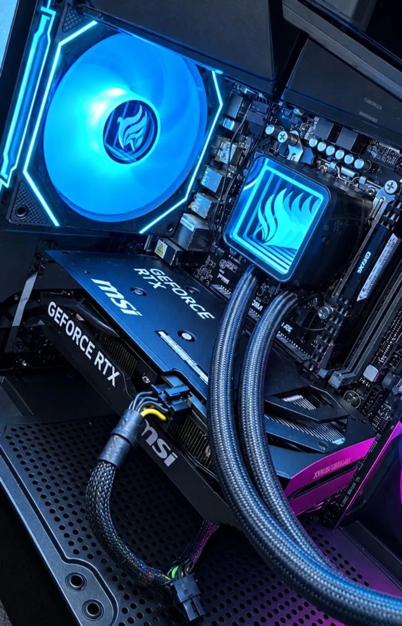 PC GAMER COMPLETO RTX 5060 (TROCO EM PS5+VOLTA)