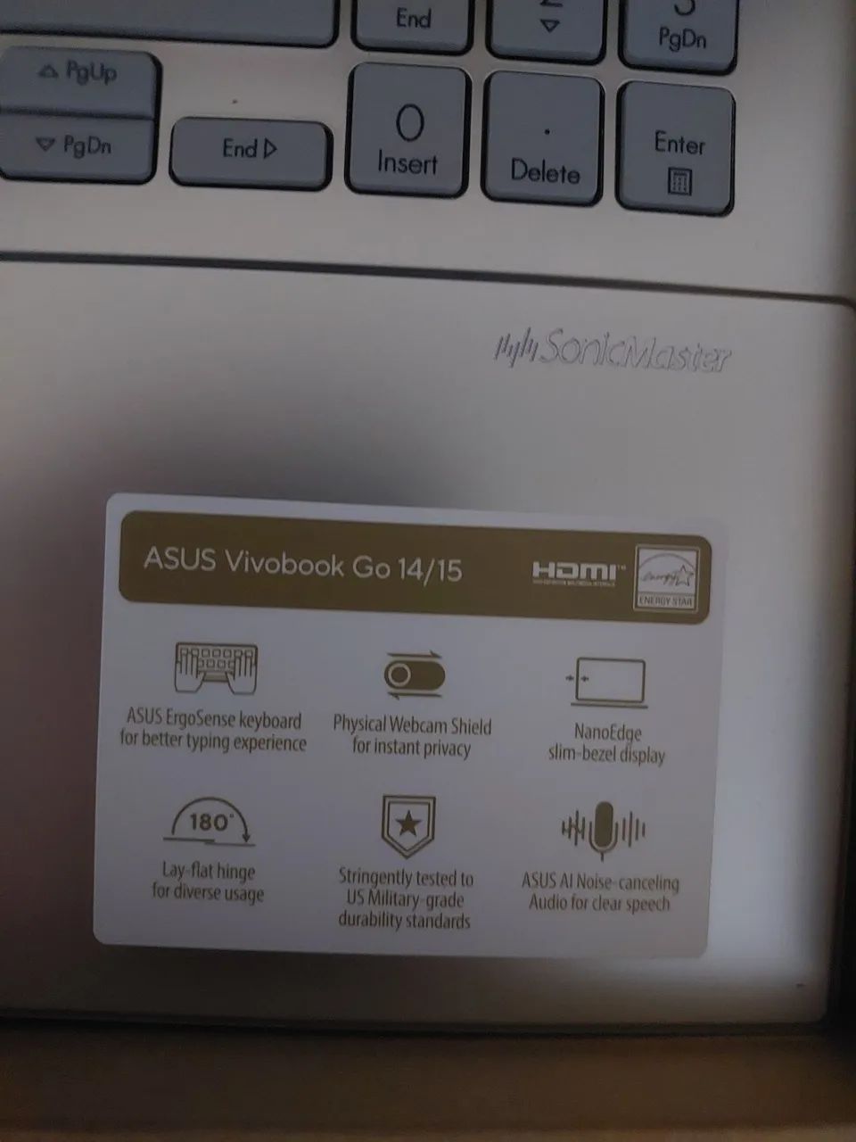 Vivobook Asus praticamente zero, na Caixa e nota fiscal. - Foto 2