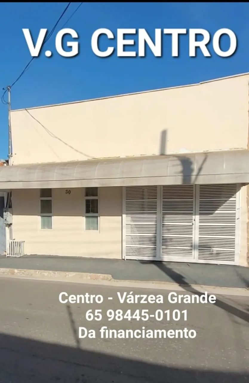 Casa Centro de Várzea Grande, Financiamento LIBERADO, Analiso pegar VEÍCULO 