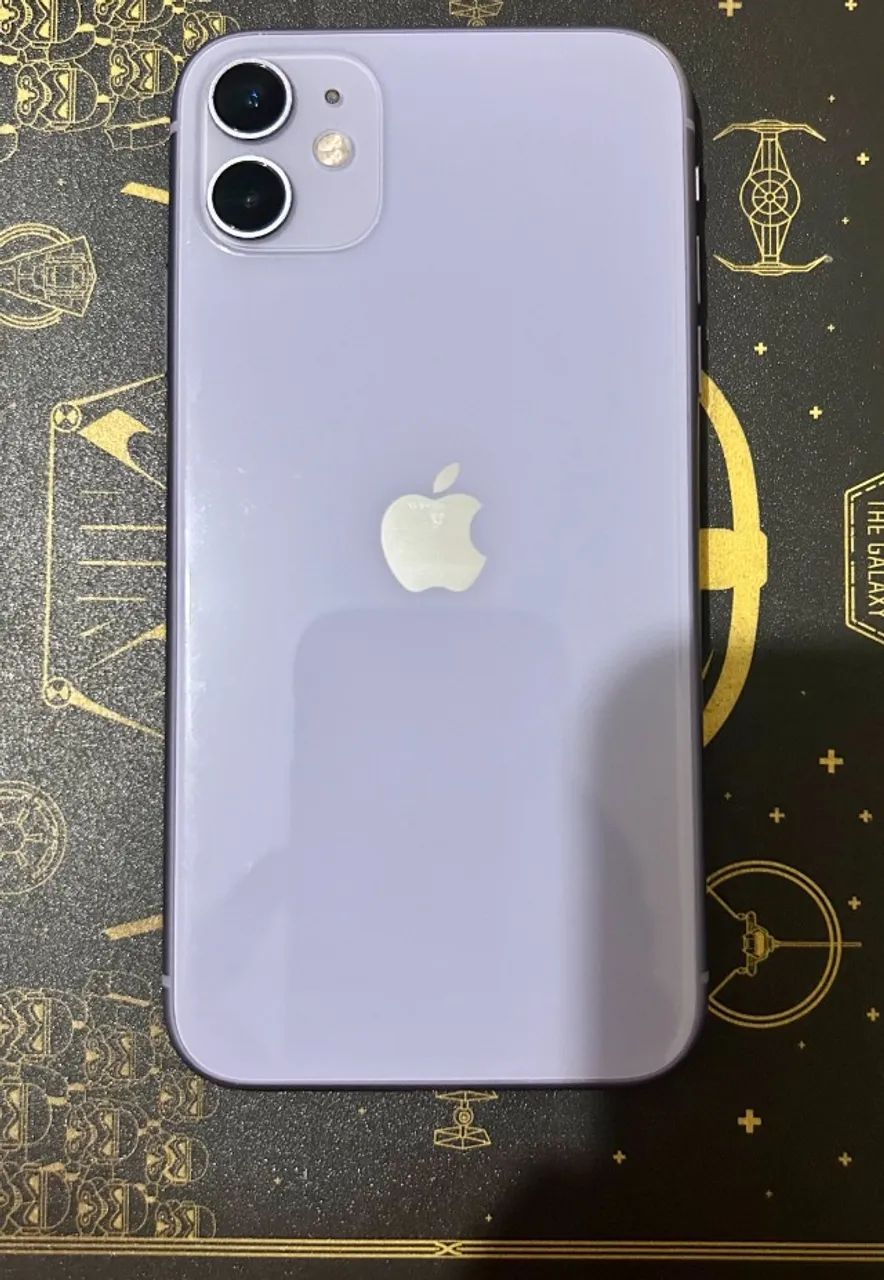 Iphone 11 64gb Purple - Excelente estado - Bateria nova e proteção