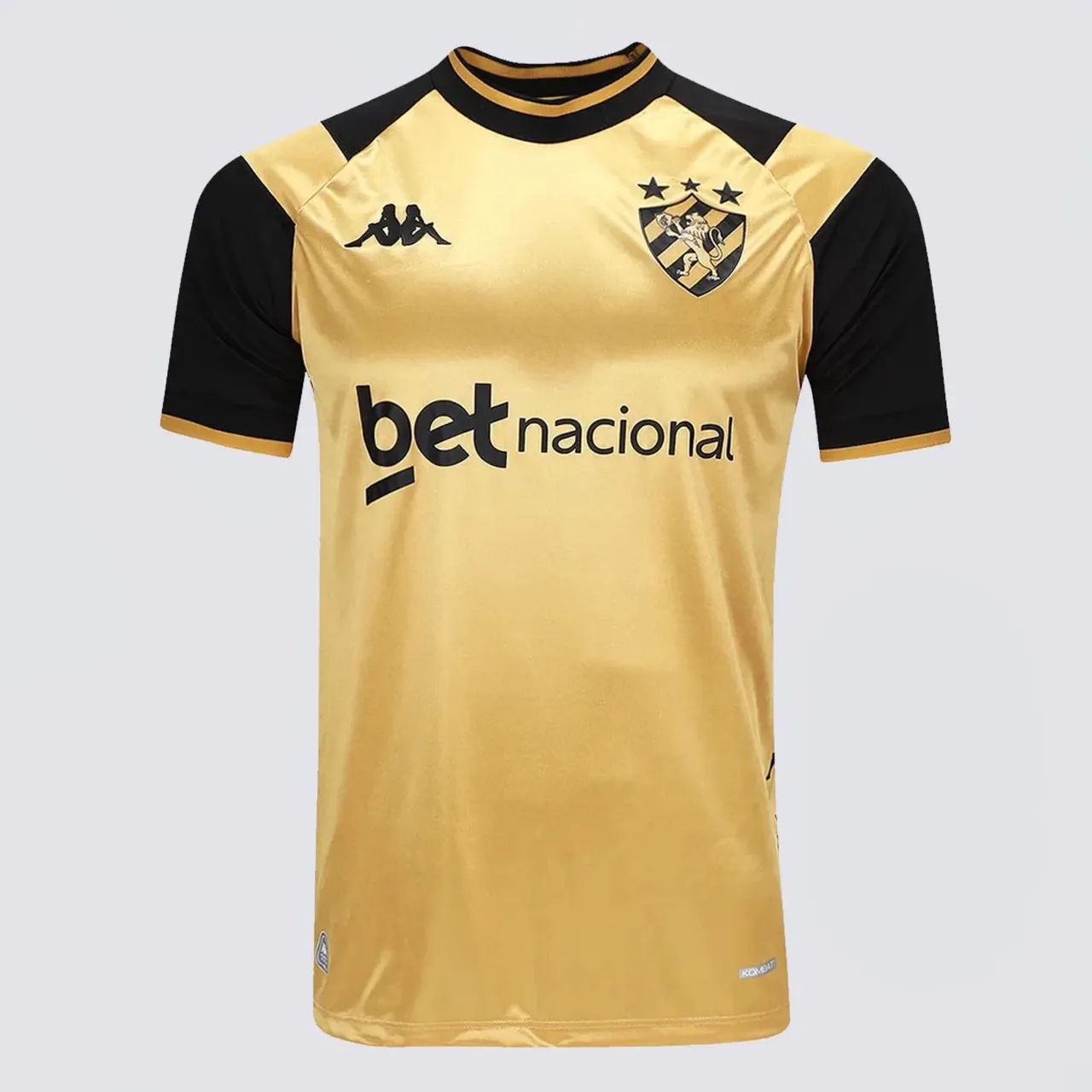 Camisa Sport dourada Kappa 2026