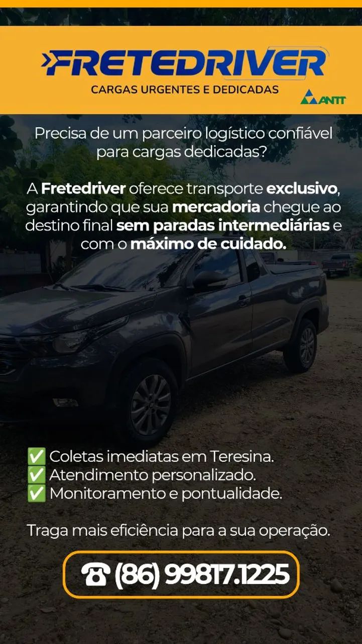 Serviço de Transportes - Dedicado e Urgência 