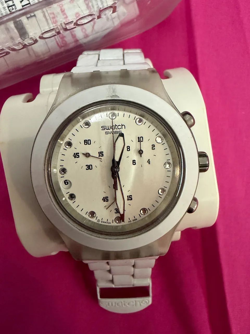Relógio Swatch Swiss Chronograph - Acessórios - Setor de