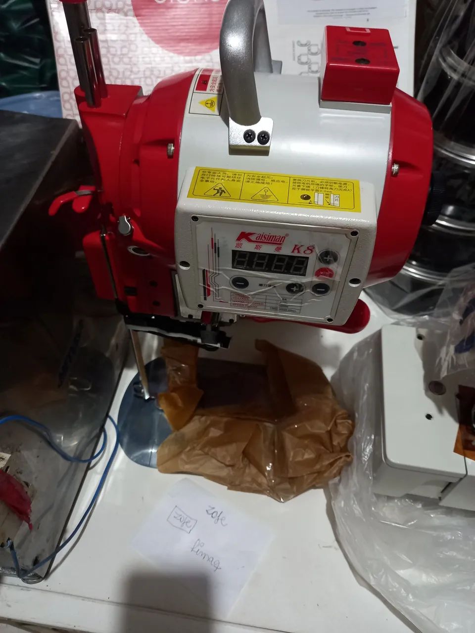 MÁQUINA DE CORTE DE TECIDO KAISIMAN K8  - Foto 3