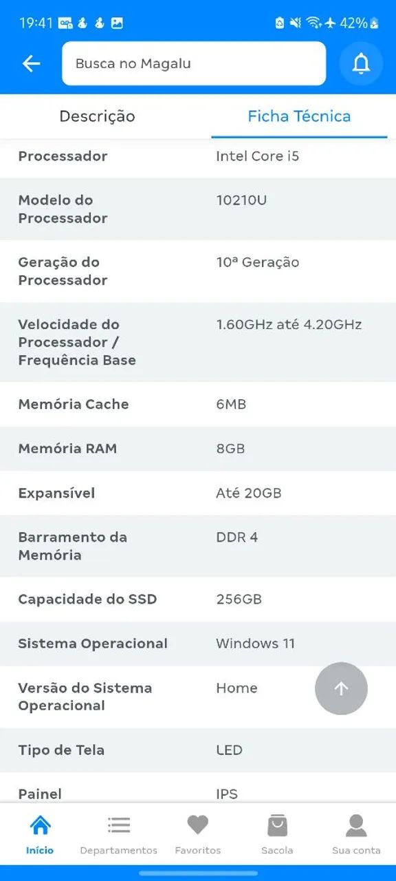 Notebook Acer Aspire 5 Core i5 8GB RAM SSD 256GB - Foto 5