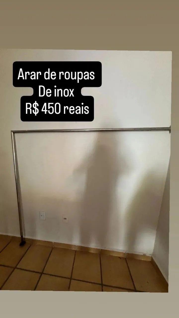 VENDO ARARA DE INOX