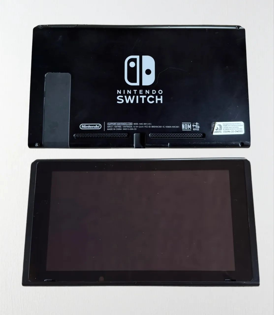 Nintendo Switch V2 32GB Neon Completo com Dock e Grip - Usado e em perfeito estado - Foto 2