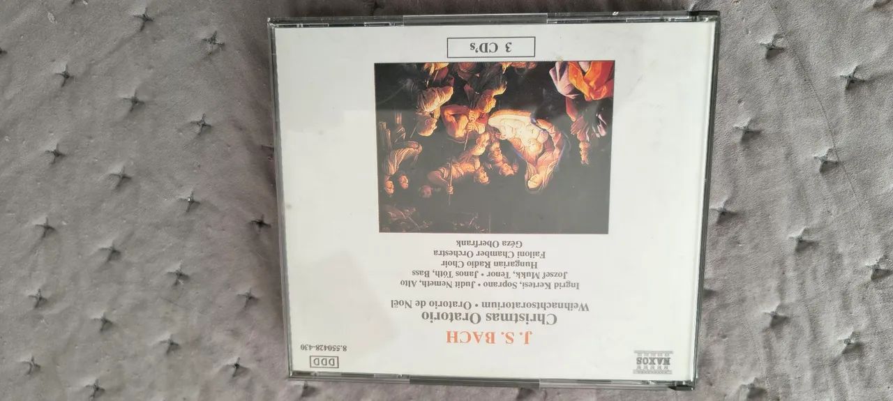 Cd Sebastian Bach triplo