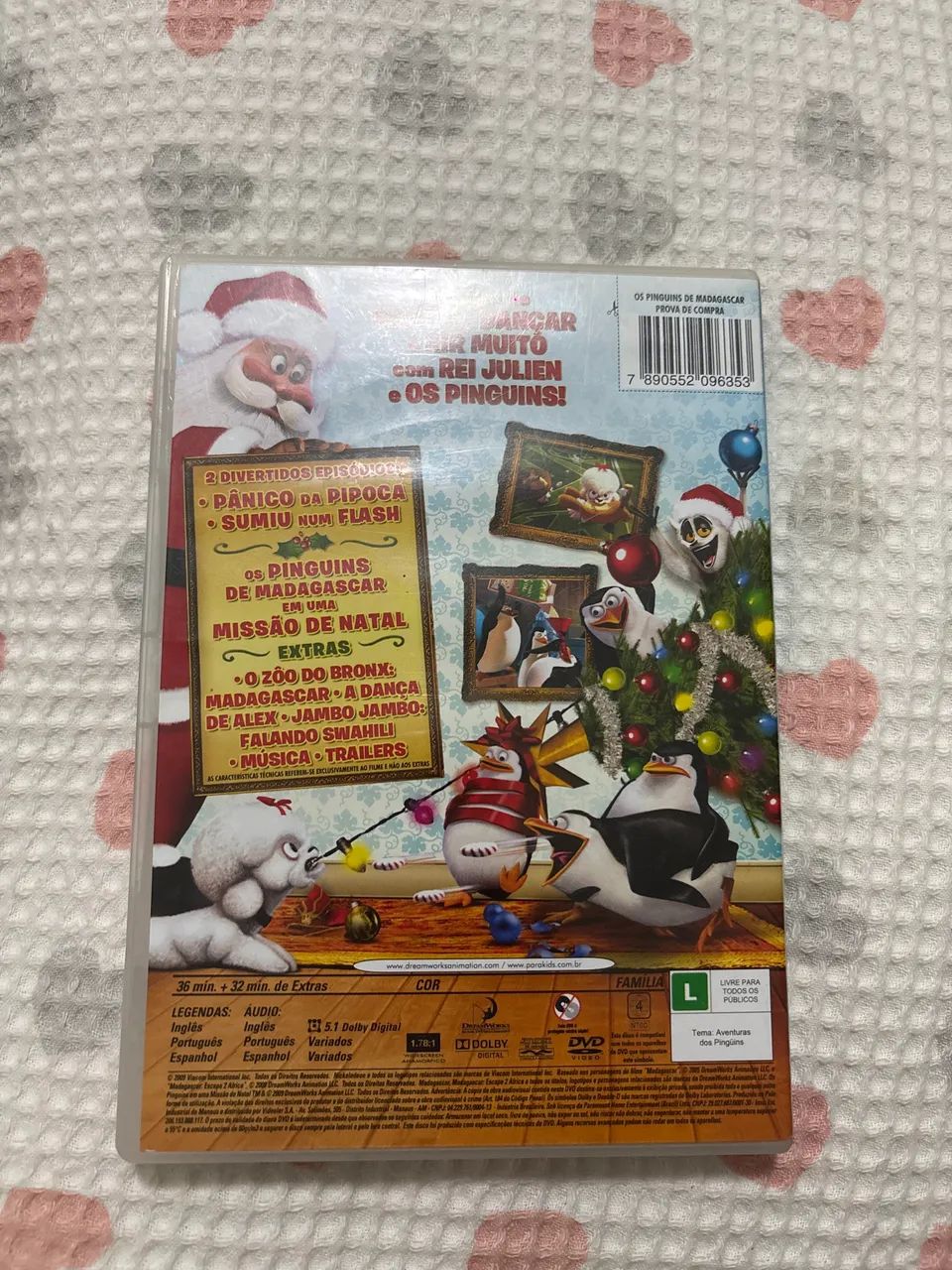 dvd - os pinguins de madagascar - Foto 2