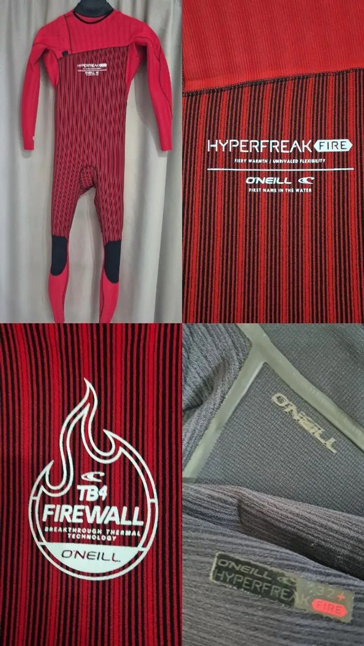 Long jhon Hyperfreak 3.2mm Fire - Foto 2