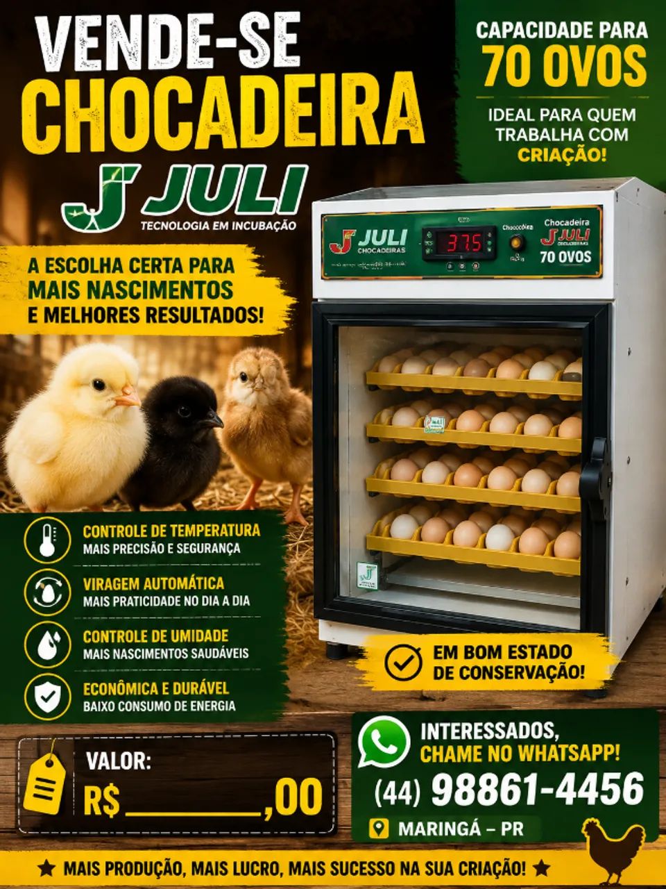 CHOCADEIRA JULI. 