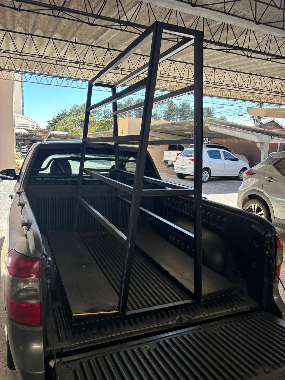 Cavalete para transporte de vidros 