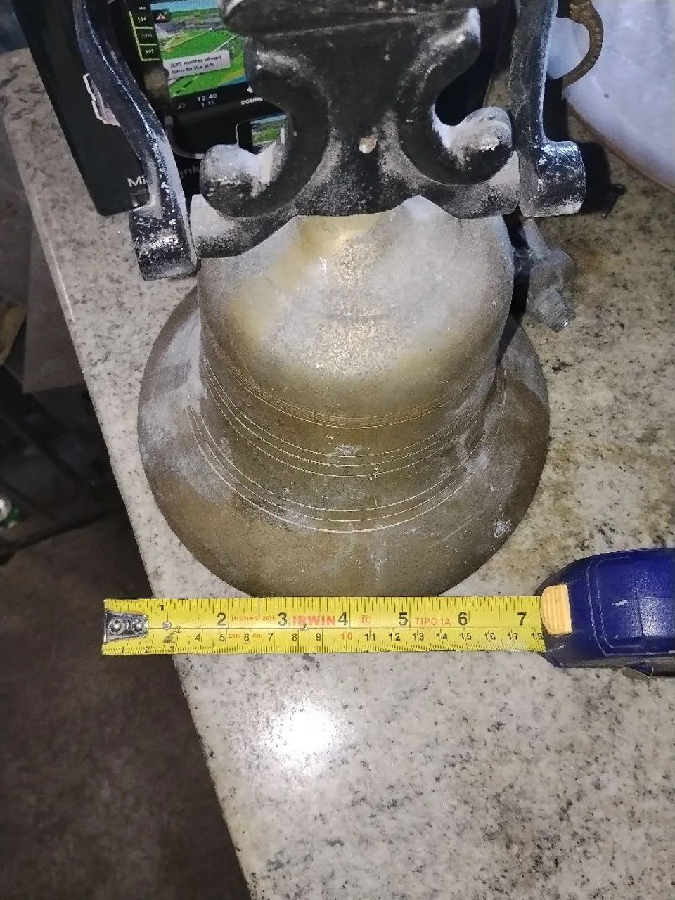 Sino de bronze antiguidade  - Foto 3