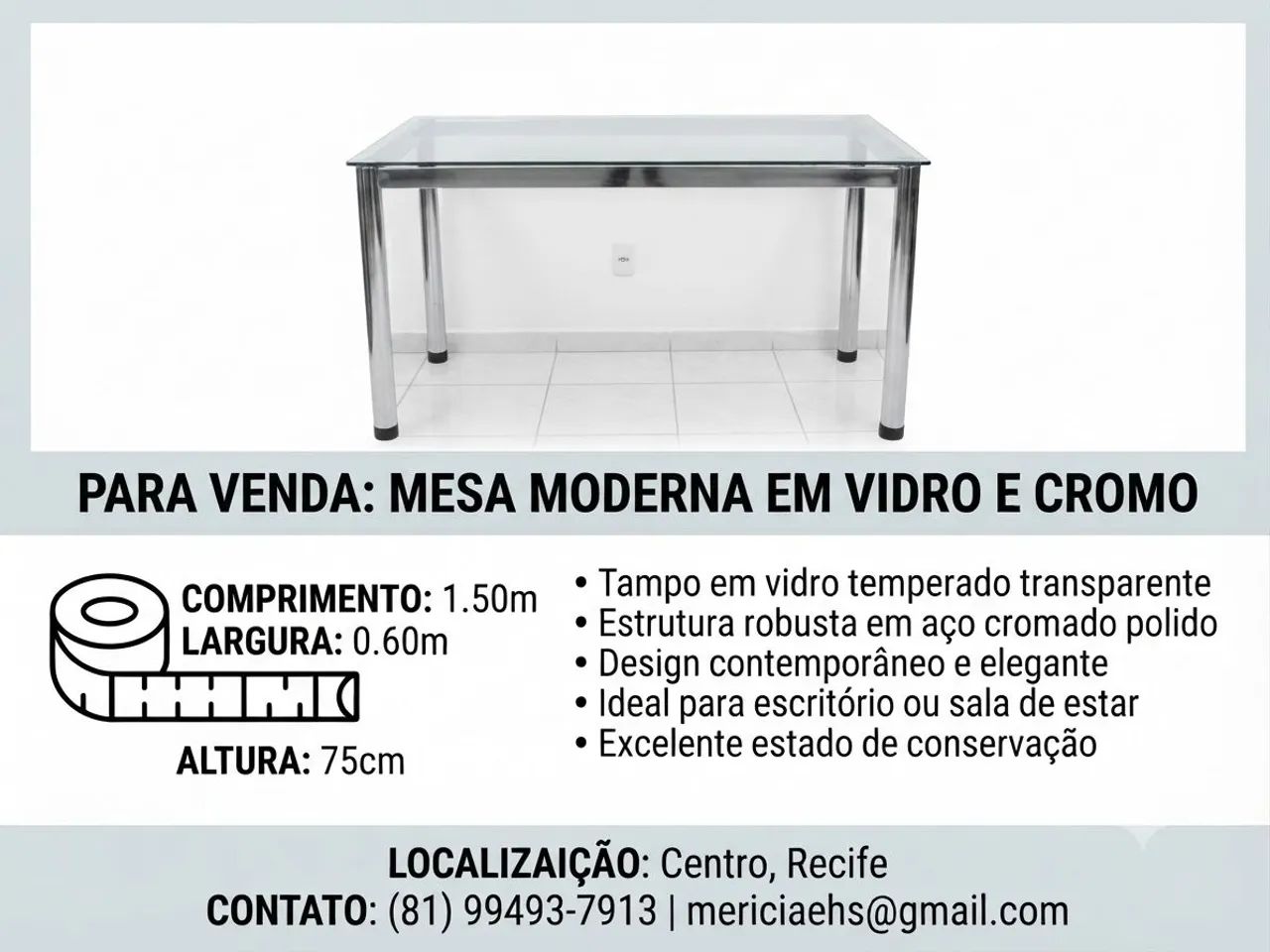 Mesa de canto 